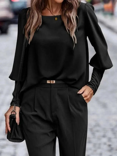 Back Button Blouse - Your Second Look