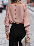 Back Button Blouse - Your Second Look