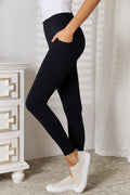 Basic Bae Wide Waistband Sports Leggings - Your Second Look