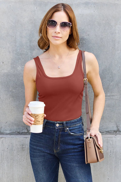 Basic Staple Square Neck Tank - Your Second Look