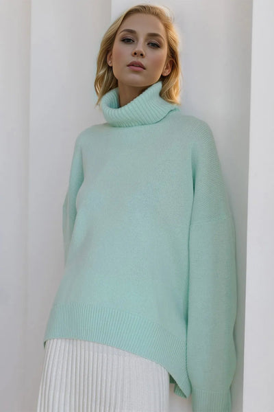 Basic Staple Turtleneck Sweater - Your Second Look