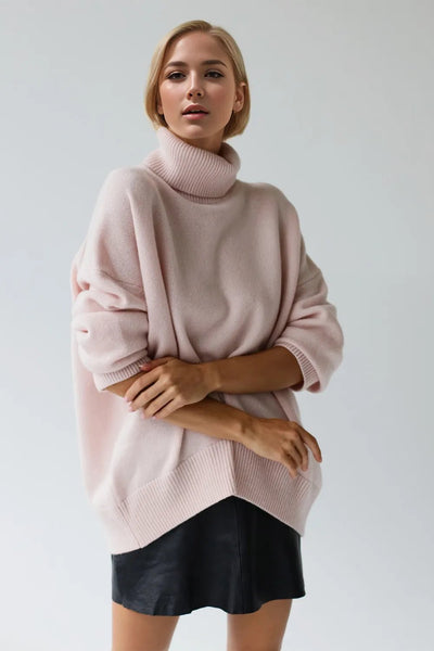 Basic Staple Turtleneck Sweater - Your Second Look