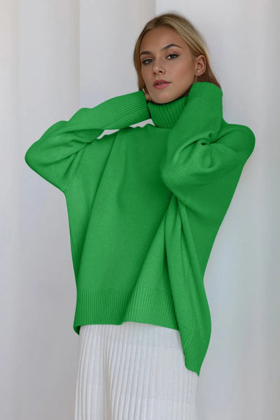 Basic Staple Turtleneck Sweater - Your Second Look