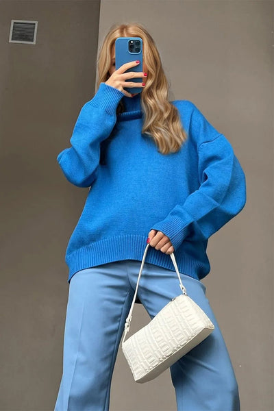 Basic Staple Turtleneck Sweater - Your Second Look