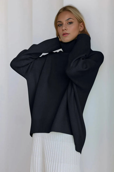 Basic Staple Turtleneck Sweater - Your Second Look