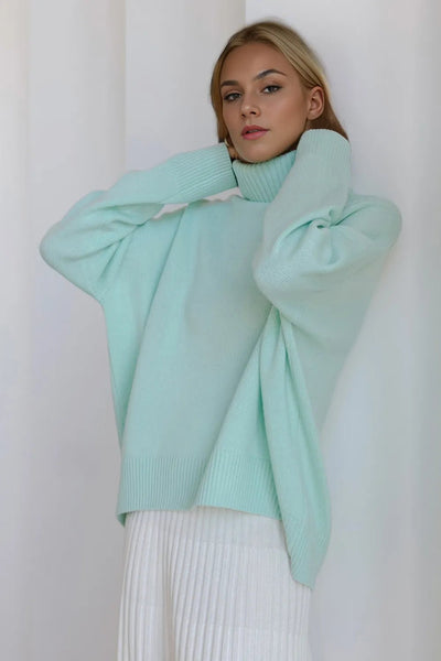 Basic Staple Turtleneck Sweater - Your Second Look