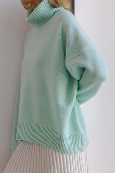 Basic Staple Turtleneck Sweater - Your Second Look
