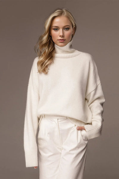 Basic Staple Turtleneck Sweater - Your Second Look