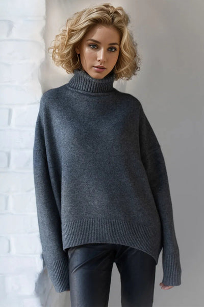 Basic Staple Turtleneck Sweater - Your Second Look