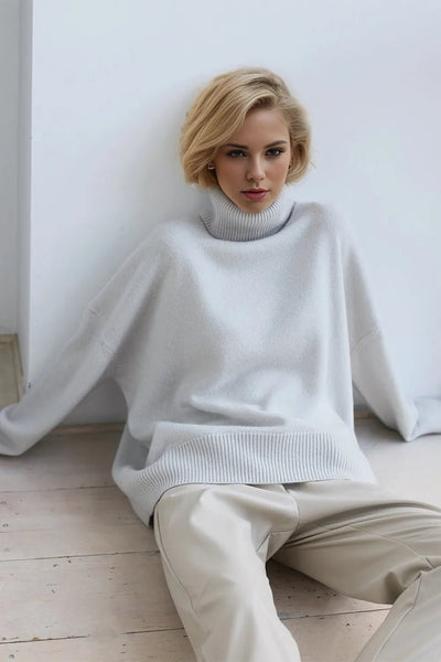 Basic Staple Turtleneck Sweater - Your Second Look