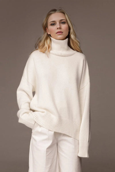 Basic Staple Turtleneck Sweater - Your Second Look
