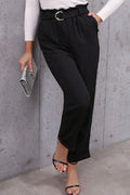 Belted Paperbag Waist Pants - Your Second Look