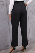 Belted Paperbag Waist Pants - Your Second Look