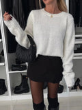 Bow Back & Round Neck Sweater - Your Second Look