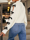 Bow Cutout Sleeve Cardigan - Your Second Look