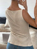 Button Down Striped Tank - Your Second Look