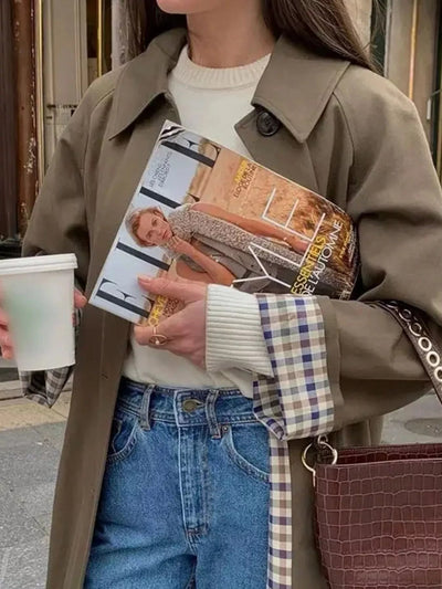 Button Up Trench Coat - Your Second Look