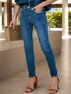Buttoned Skinny Jeans with Pockets - Your Second Look