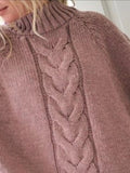 Cable - Knit Long Sleeve Sweater - Your Second Look