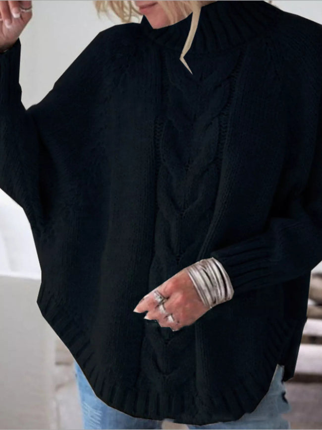 Cable - Knit Long Sleeve Sweater - Your Second Look