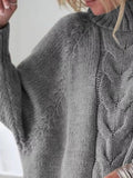 Cable - Knit Long Sleeve Sweater - Your Second Look