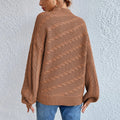 Cable Knit Mock Neck Sweater - Your Second Look