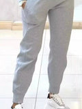 Casual Chic Cropped Sweatshirt and Jogger Set - Your Second Look