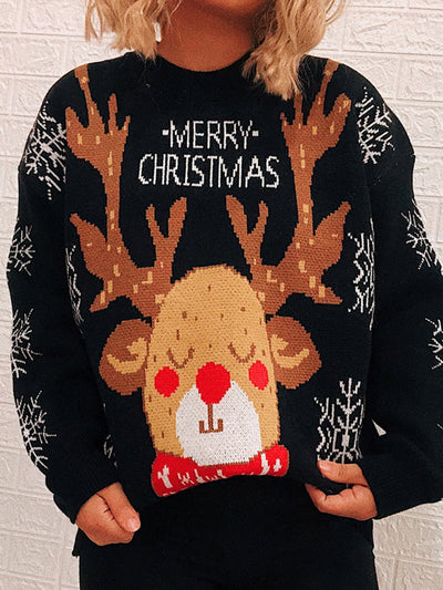 Christmas Element Long Sleeve Sweater - Your Second Look