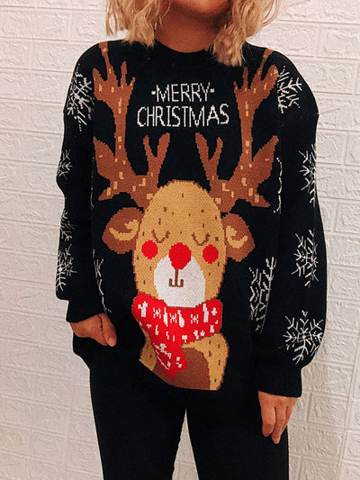 Christmas Element Long Sleeve Sweater - Your Second Look