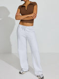 Collared Neck Short Sleeve Top - Your Second Look