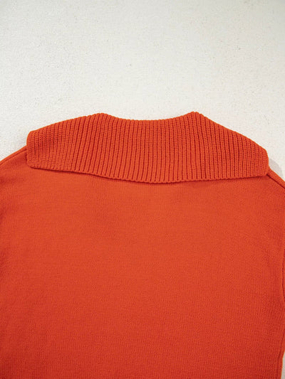 Collared V Neck Sweater - Your Second Look