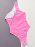 Contrast Panel One - Piece Swimsuit - Your Second Look