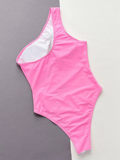Contrast Panel One - Piece Swimsuit - Your Second Look