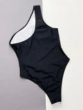 Contrast Panel One - Piece Swimsuit - Your Second Look
