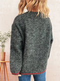 Contrast Trim Sweater - Your Second Look