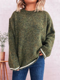 Contrast Trim Sweater - Your Second Look