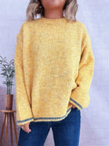 Contrast Trim Sweater - Your Second Look