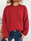Contrast Trim Sweater - Your Second Look