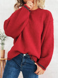 Contrast Trim Sweater - Your Second Look