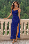 Cowl Neck Split Maxi Dress - Your Second Look