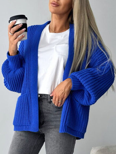 Cozy Open Front Cardigan - Your Second Look