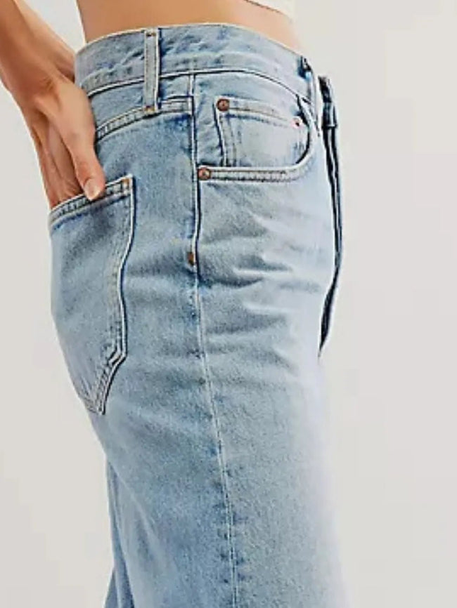 Cuffed Jeans with Pockets - Your Second Look