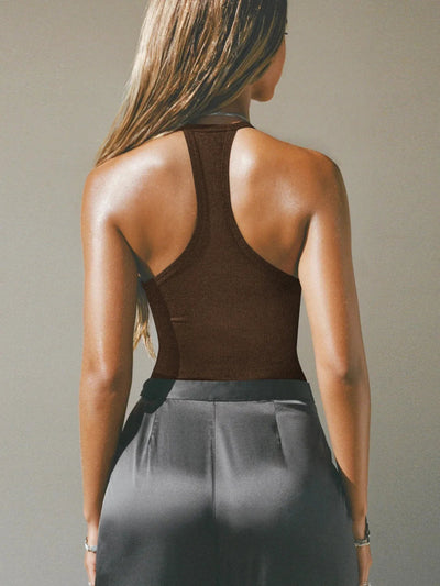 Cutout Ribbed Tank Top - Your Second Look
