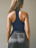 Cutout Ribbed Tank Top - Your Second Look