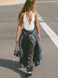 Cutout Ribbed Tank Top - Your Second Look