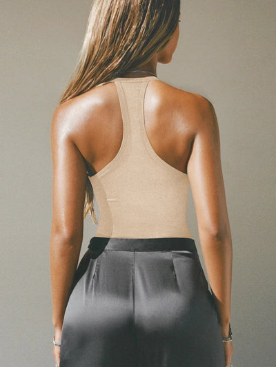 Cutout Ribbed Tank Top - Your Second Look