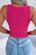 Cutout Sleeveless Knit Top - Your Second Look