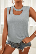 Cutout Sleeveless Top - Your Second Look