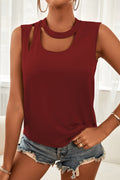 Cutout Sleeveless Top - Your Second Look