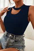 Cutout Sleeveless Top - Your Second Look